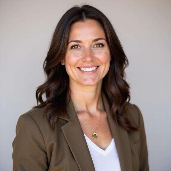Professional headshot of Sarah Jenkins, the lead nutritionist at NutriLife Connect.