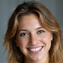 Smiling woman, Anya S., mid-30s, looking healthy and energetic